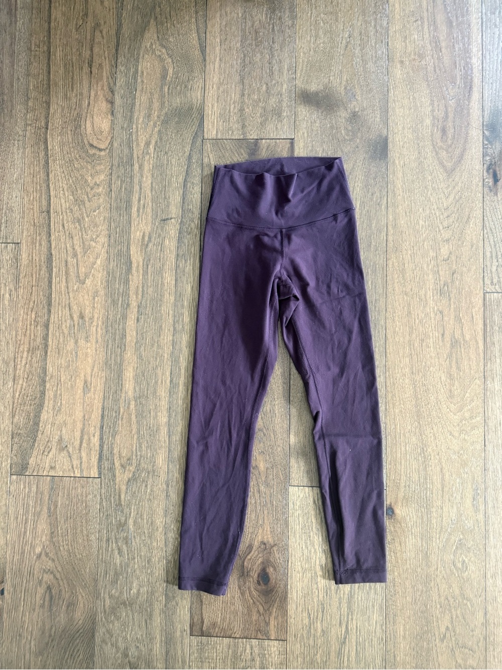 lululemon athletica Women's burgundy purple High-Rise Leggings size 2